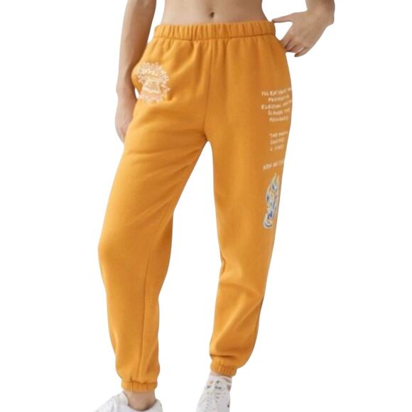Outkast Urban Outfitters UO Flame Jogger Sweatpants Size L New w/ Tag MSRP $75 - Picture 1 of 11